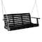 Highwood Usa 5ft Weatherly Porch Swing Outdoor Furniture for Patio, Backyard, Garden AD-PORW1-BKE - alternate 1